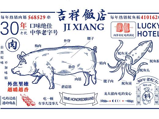 烧烤店海报