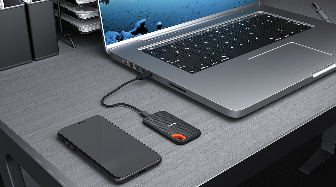 Sandisk产品场景渲染#2（图ZMjc3NzgxMjMy） - 产品 - 站酷设计师Roey恒星原创素材 - 站酷ZCOOL