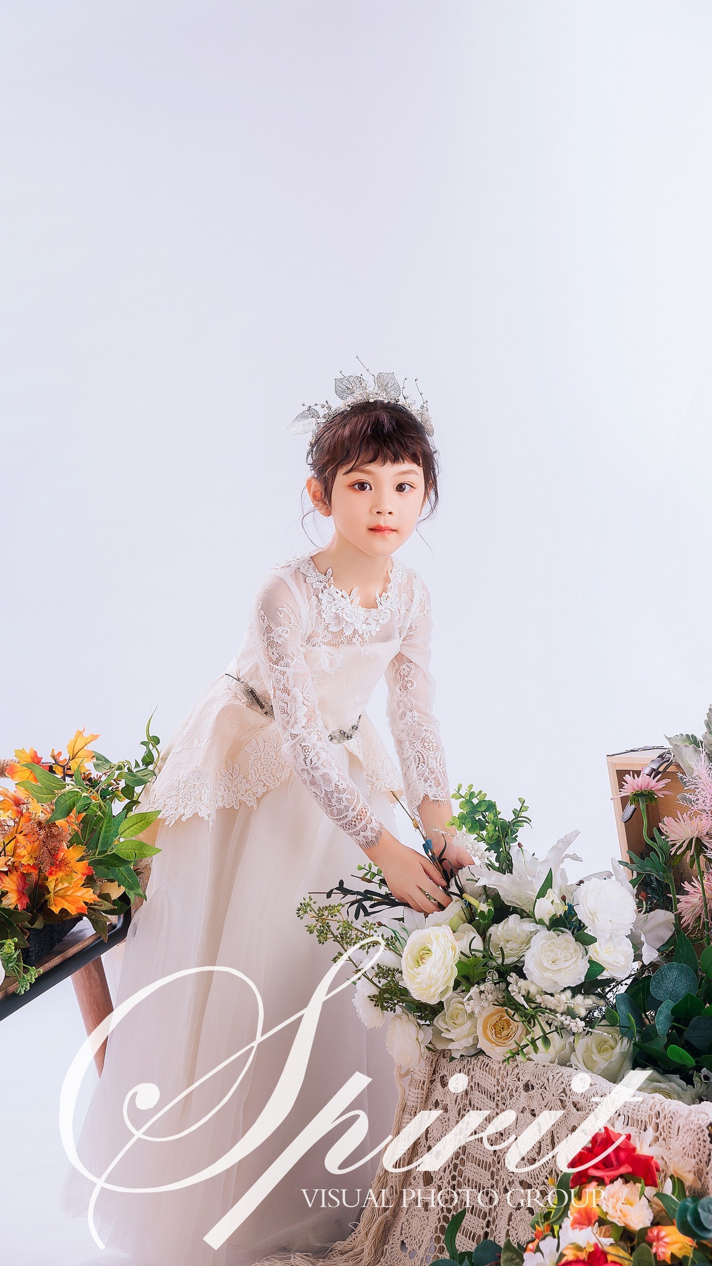 儿童写真 特别乖巧的小女孩喔