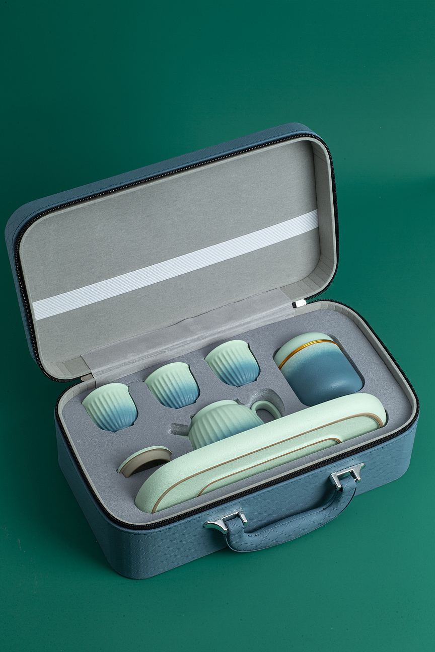 流金岁月之青绿|茶具