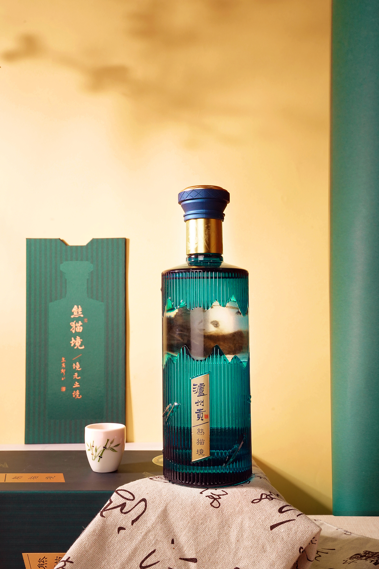 泸州贡白酒拍摄