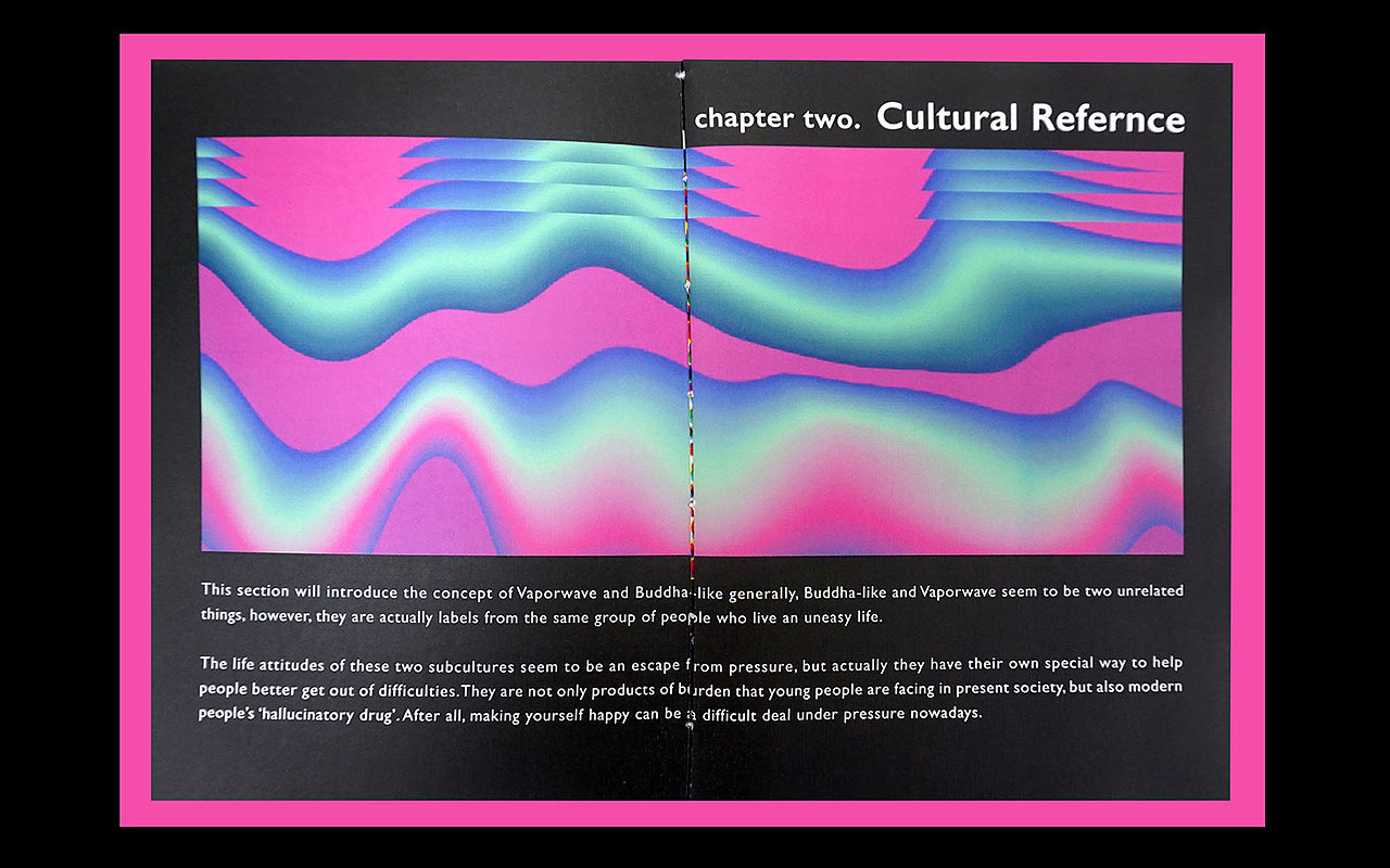 Vaporwave & Buddha-like Pop-up Exhibition