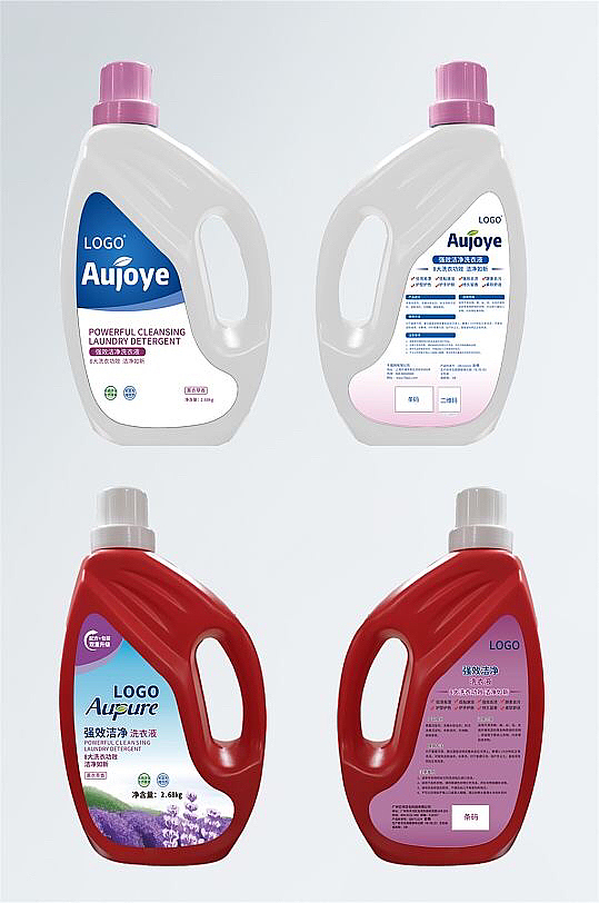 洗衣液标签贴纸包装贴化设计（图ZMzM5MDY4NDQ0） - 包装 - 站酷设计师啊吖创意设计原创素材 - 站酷ZCOOL