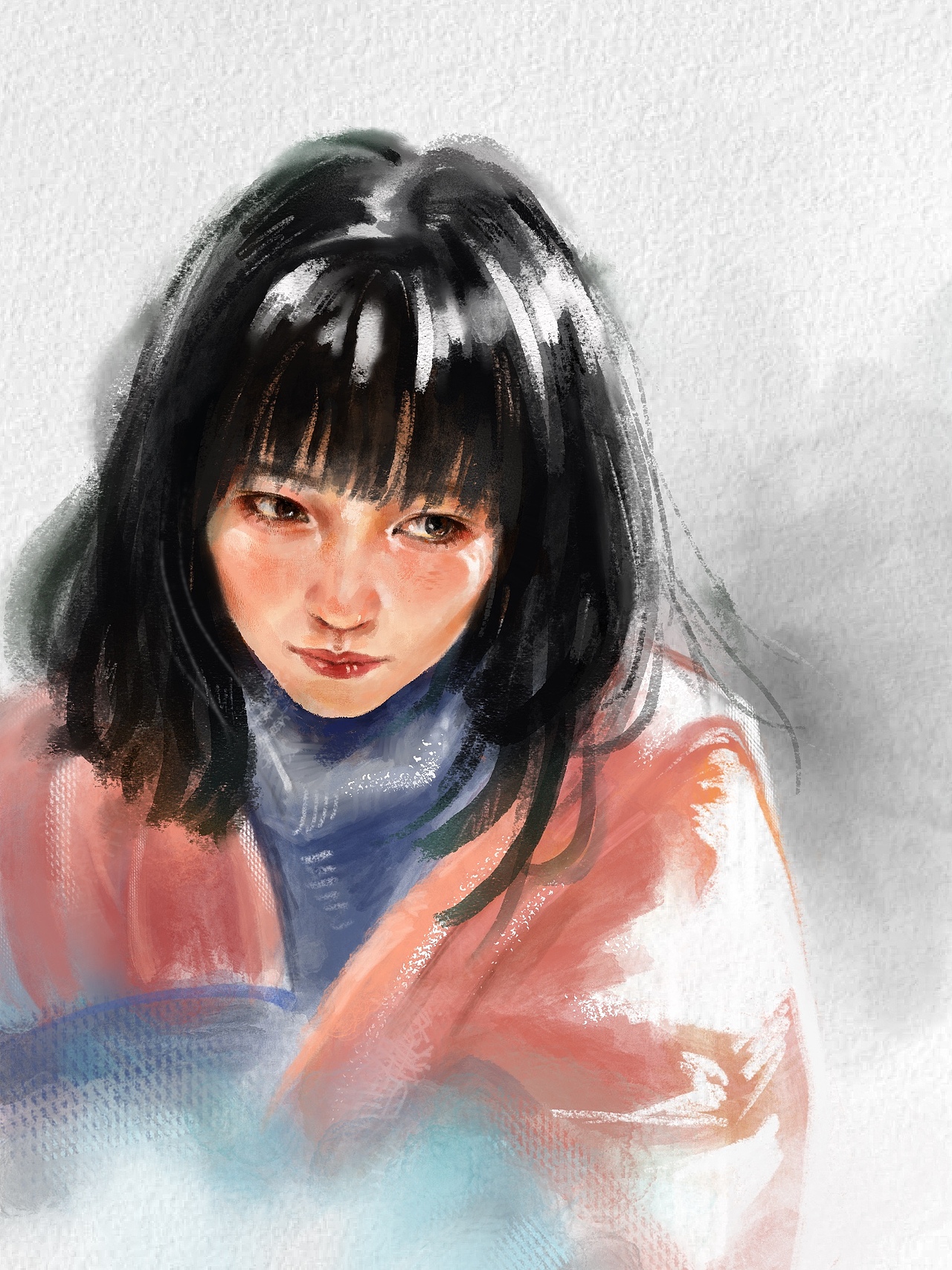 水彩插画人物（图ZMjY5MDU2NzA0） - 创作习作 - 站酷设计师HuDdi原创素材 - 站酷ZCOOL