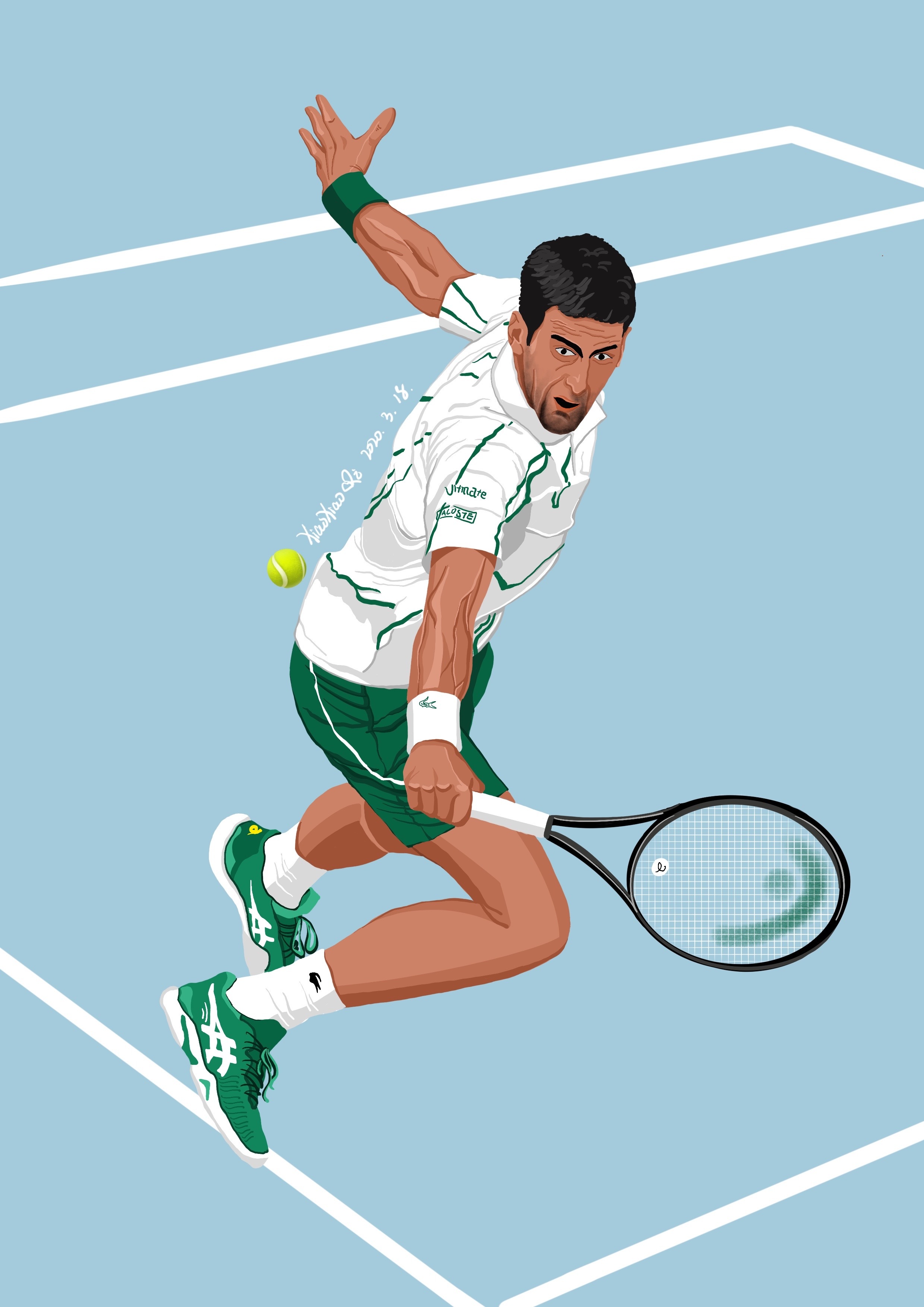 网球冠军中的王子