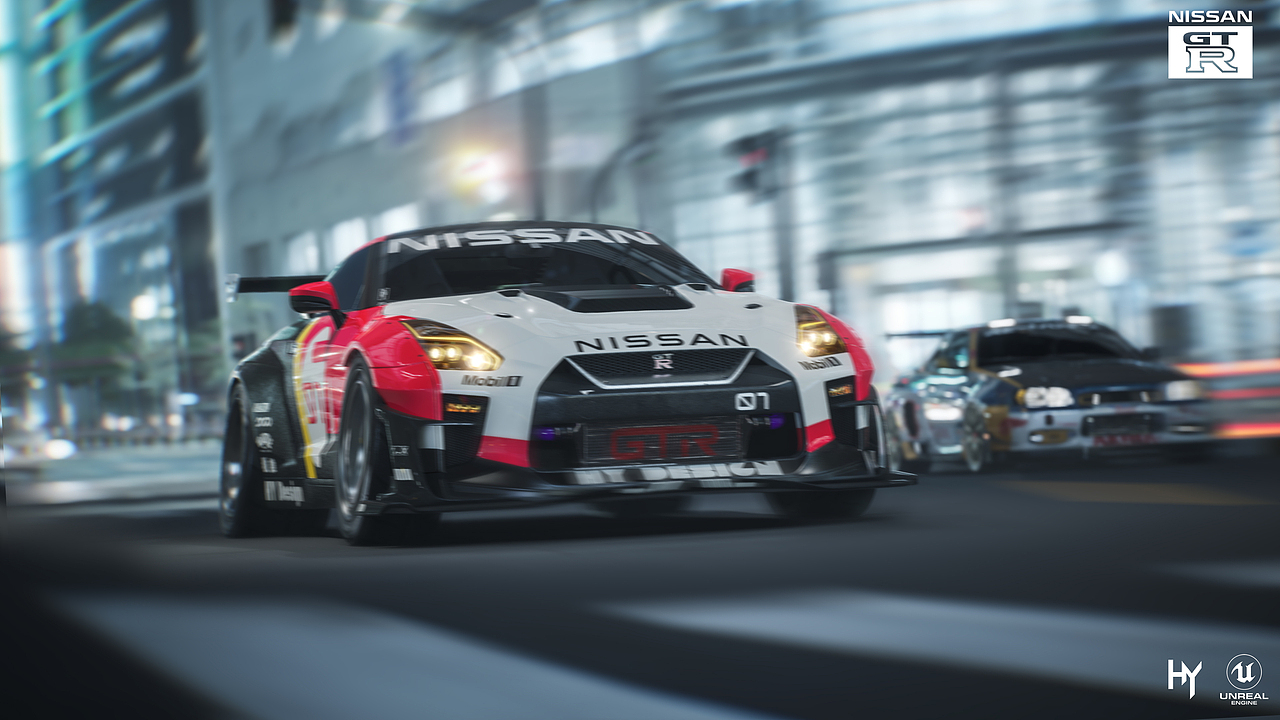 GTR R35&R34（图ZMjg2MDU3NTYw） - 机械/交通 - 站酷设计师James_Q原创素材 - 站酷ZCOOL