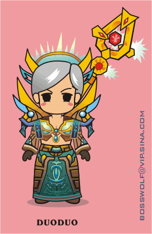 07年的魔兽小卡片（图ZNjM2NDg4） - 新锐潮流插画 - 站酷设计师liwolf原创素材 - 站酷ZCOOL
