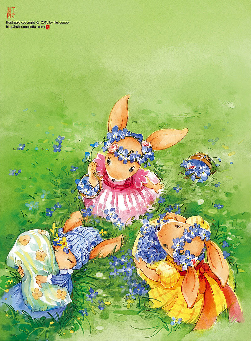 商业插画《我的成长日记系列》（图ZMTExNTQ5MjQw） - 儿童插画 - 站酷设计师十方无害原创素材 - 站酷ZCOOL