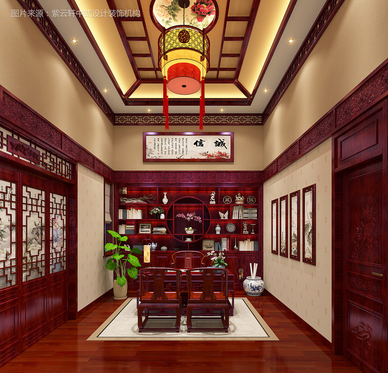 中式家装设计效果图