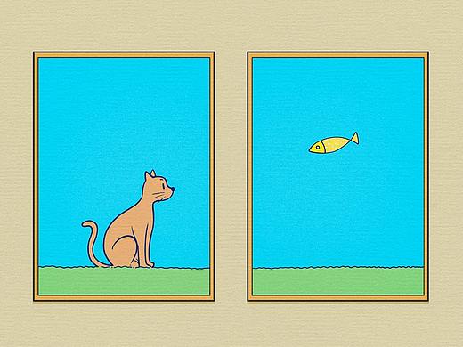 每日一画 Day674~681 画里有画  画里有话