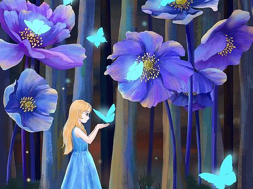 奇幻森林（个人主页-ZNTM2NzM1ODg=） - 创作习作 - 站酷设计师二十三楼的寒武纪原创素材 - 站酷ZCOOL