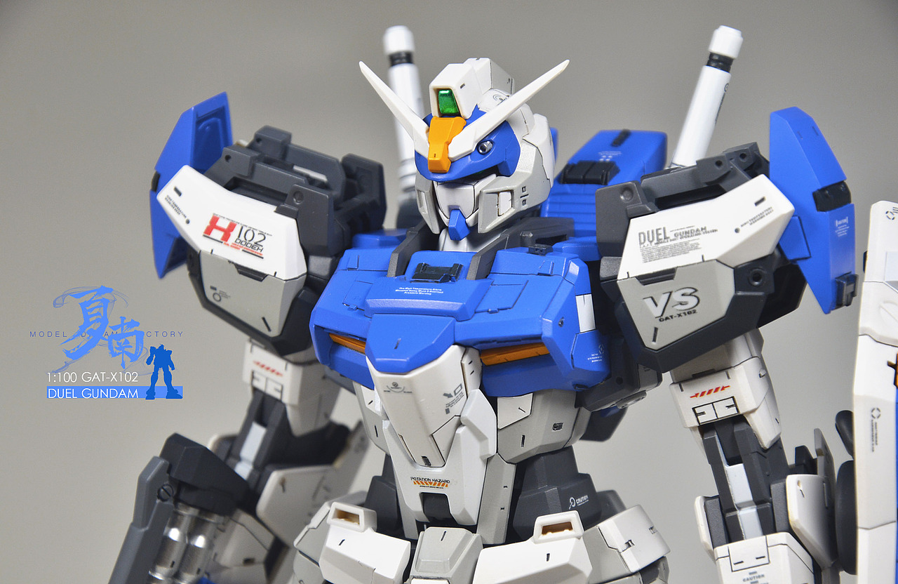 1:100 MG 决斗高达+GK改件（图ZMTAzNDkzMzQw） - 手办/模玩 - 站酷设计师一夏南一原创素材 - 站酷ZCOOL