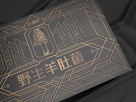 野生羊肚菌 菌类包装设计方案
