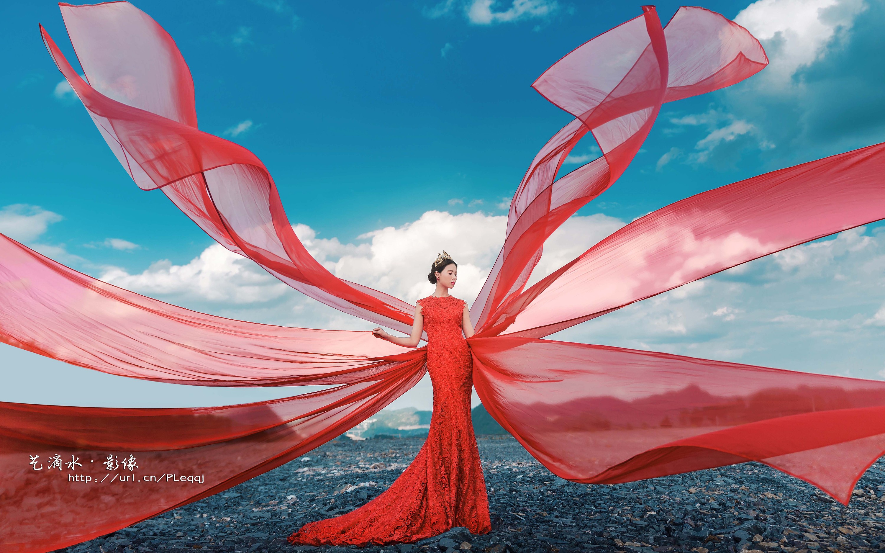 唯美婚纱摄影色彩视觉