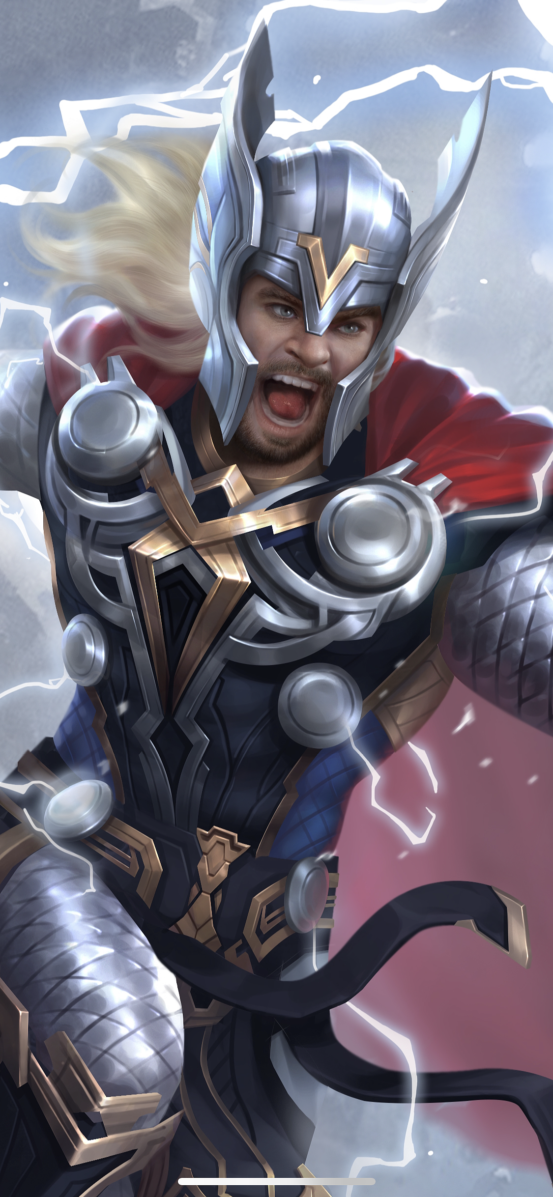 漫威雷神插图|插画|创作习作|大西瓜1984_原创作品-站酷zcool