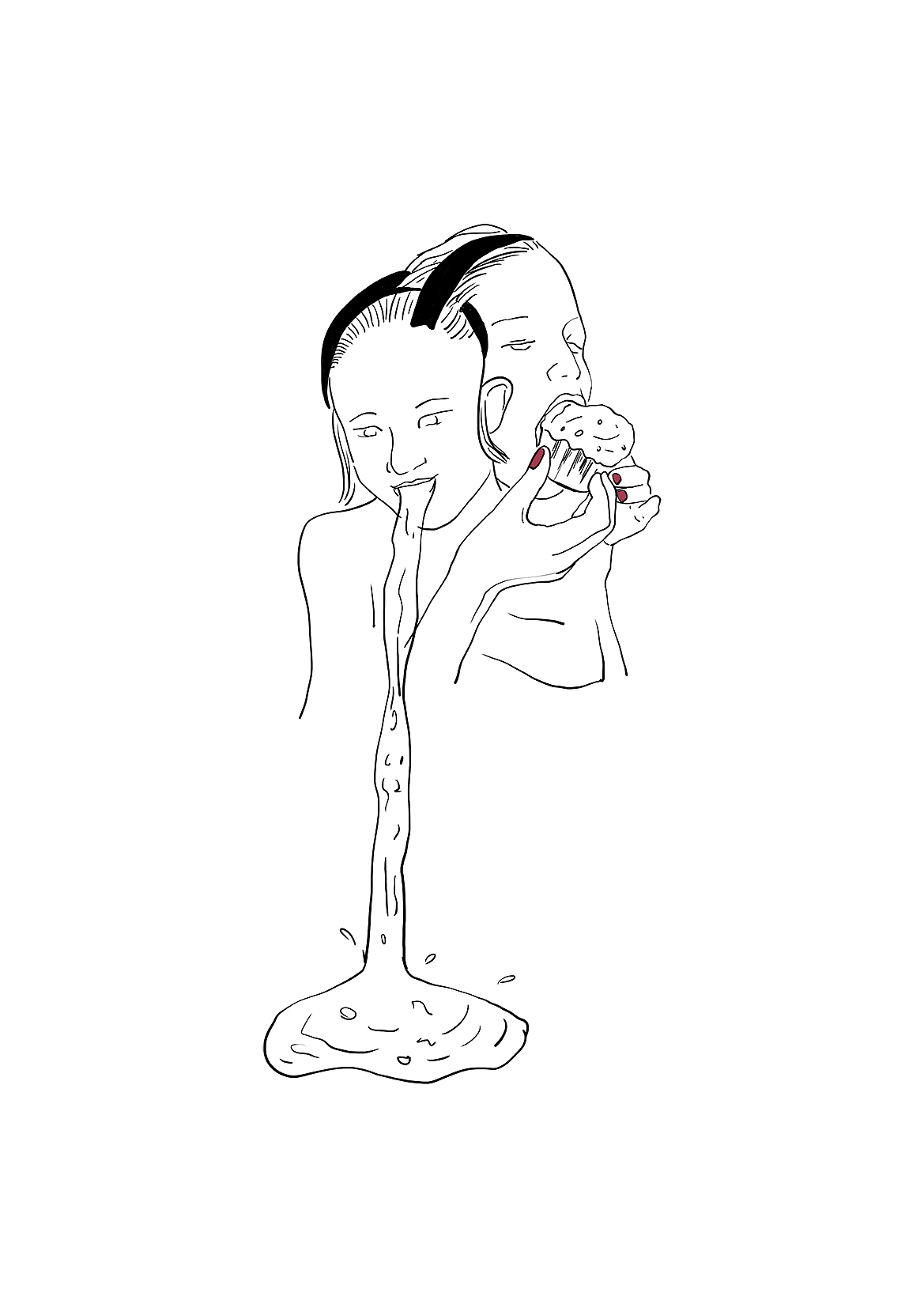 暴食不是因为贪婪,而是我们在精神和情感上的饥饿,相对于卡路里,我们