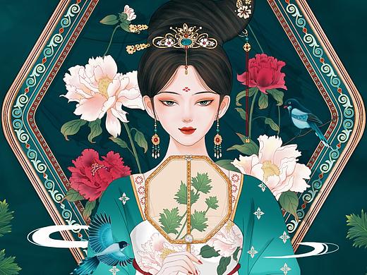 「 九头仙艾」唐朝美人