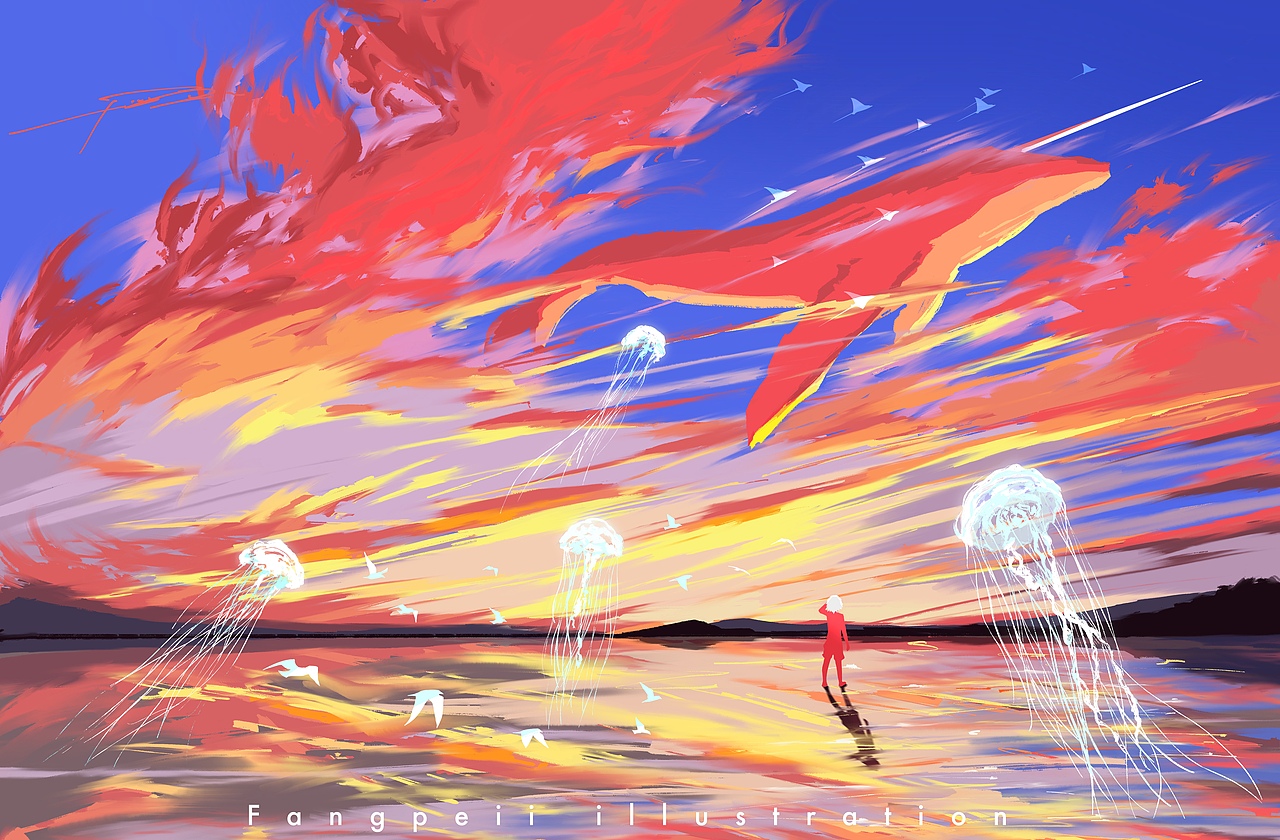 iPad绘画近期作品（图ZMjY3NzY2OTcy） - 商业插画 - 站酷设计师Fangpeiii原创素材 - 站酷ZCOOL
