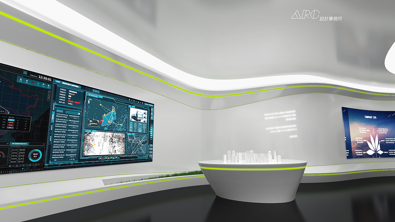 某环保展厅设计（图ZMjM1NTE4MDcy） - 展陈设计 - 站酷设计师MMC锐原创素材 - 站酷ZCOOL