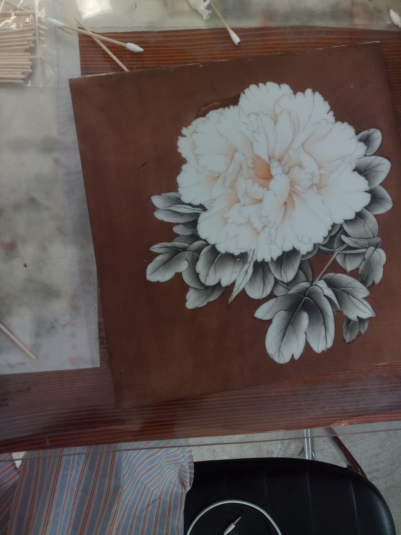 釉上彩临摹嘻嘻还有一个青花没烧的汾水（图ZMTQ3NDc2Nzc2） - 工艺品设计 - 站酷设计师Z95585789原创素材 - 站酷ZCOOL