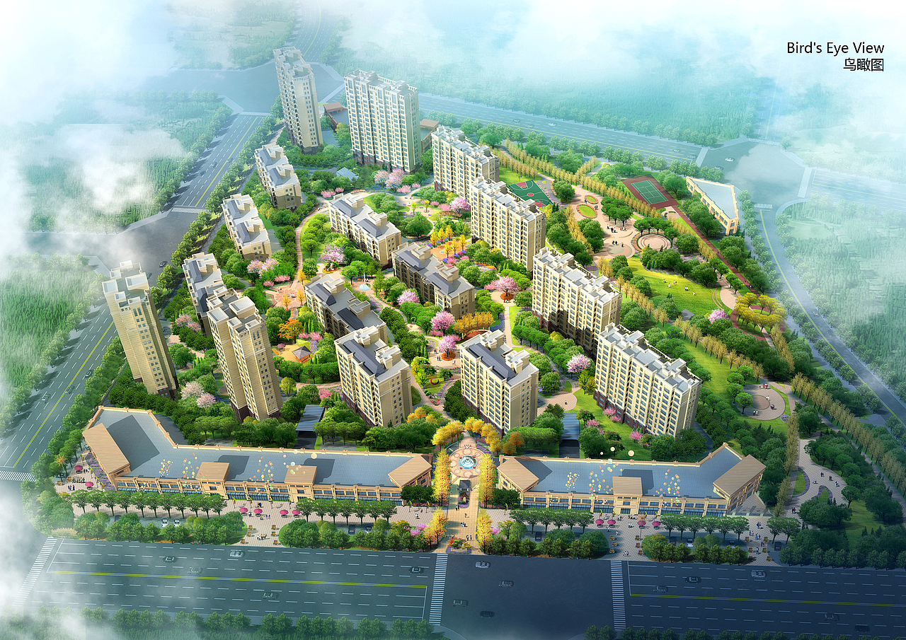 一套完整的居住区景观设计方案（图ZMjIxODA5NDE2） - 景观设计 - 站酷设计师LOK设计原创素材 - 站酷ZCOOL
