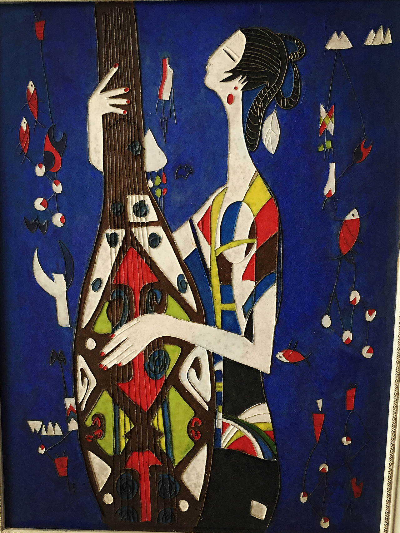 沥粉贴金装饰画