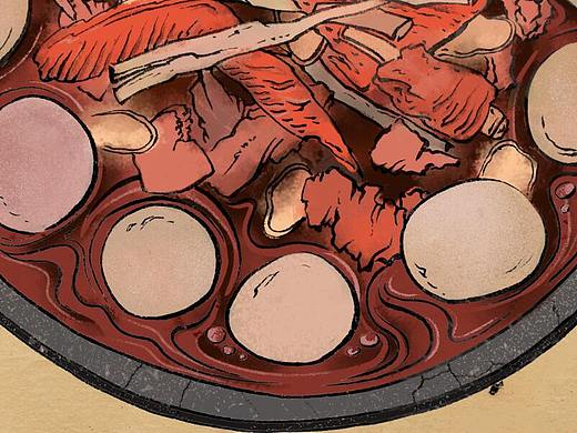 美食系列之李子坝梁山鸡（个人主页-ZMzUxODQ1Mjg=） - 创作习作 - 站酷设计师满山的山原创素材 - 站酷ZCOOL