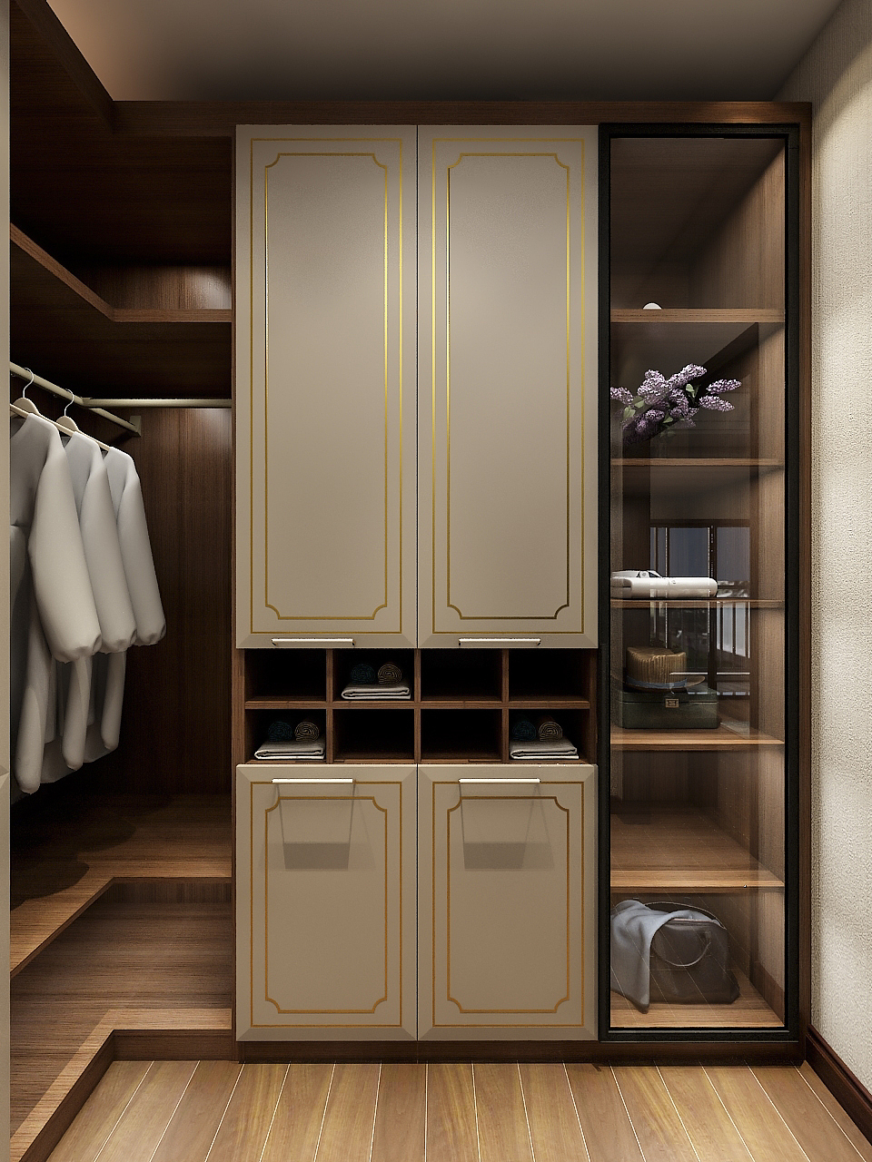 三层主卧衣帽间