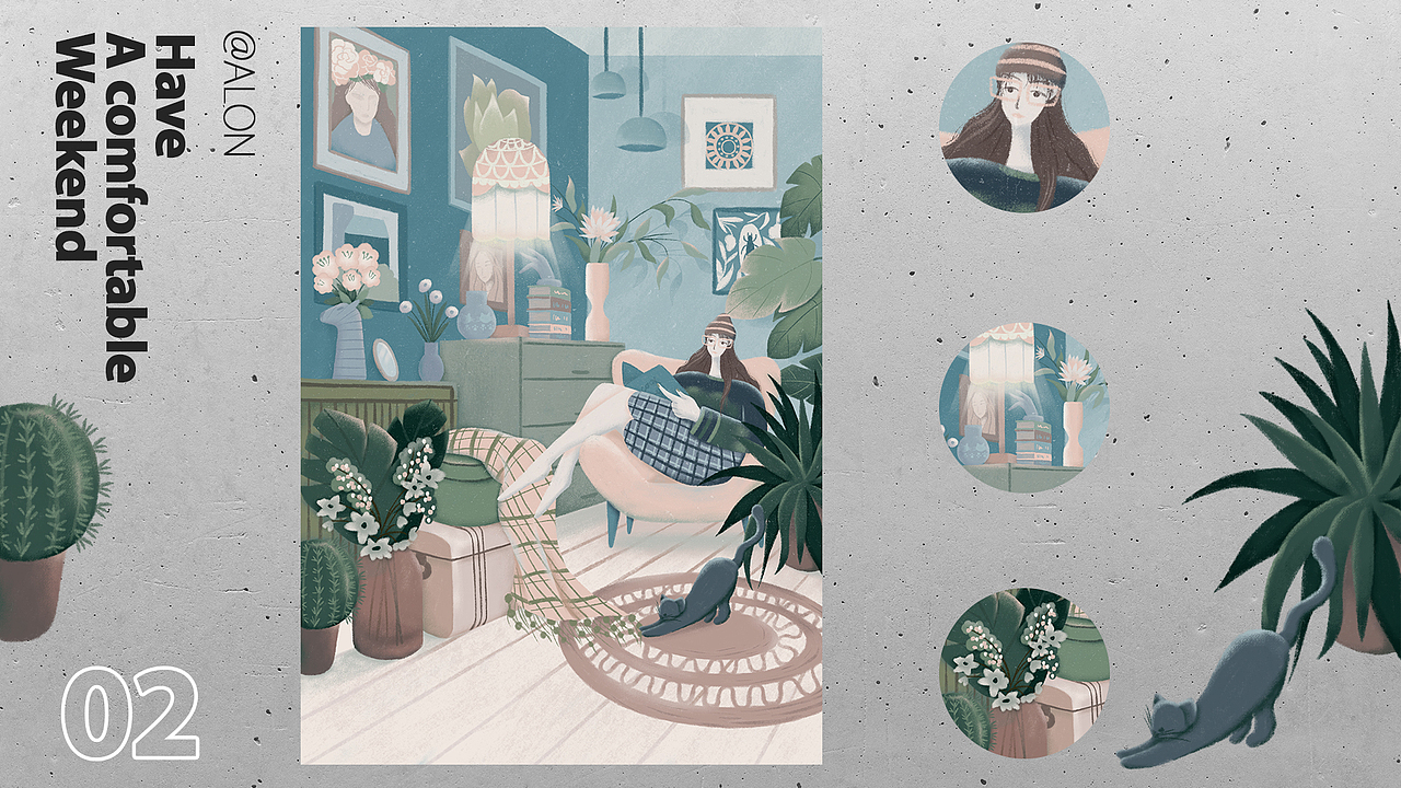 Alon. 2020.09~12插画作品集（图ZMjM3OTY4NzIw） - 创作习作 - 站酷设计师AlonSHI原创素材 - 站酷ZCOOL