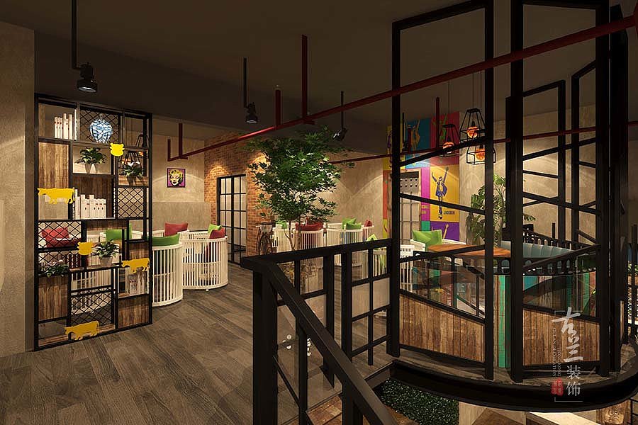 成都快餐厅设计|成都餐厅装修公司 24H:18280363947