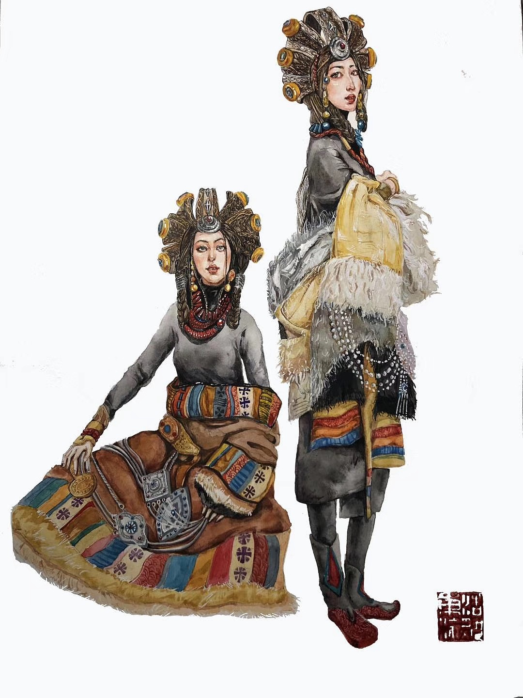 《藏》（图ZMTg5NjIyNjI0） - 创作习作 - 站酷设计师什鸠原创素材 - 站酷ZCOOL