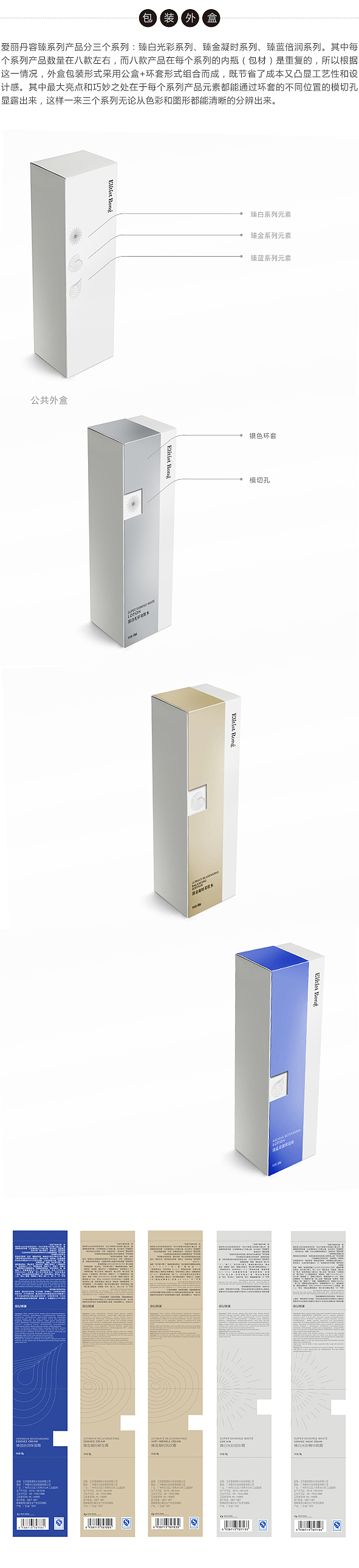 觉士 化妆品形象与包装