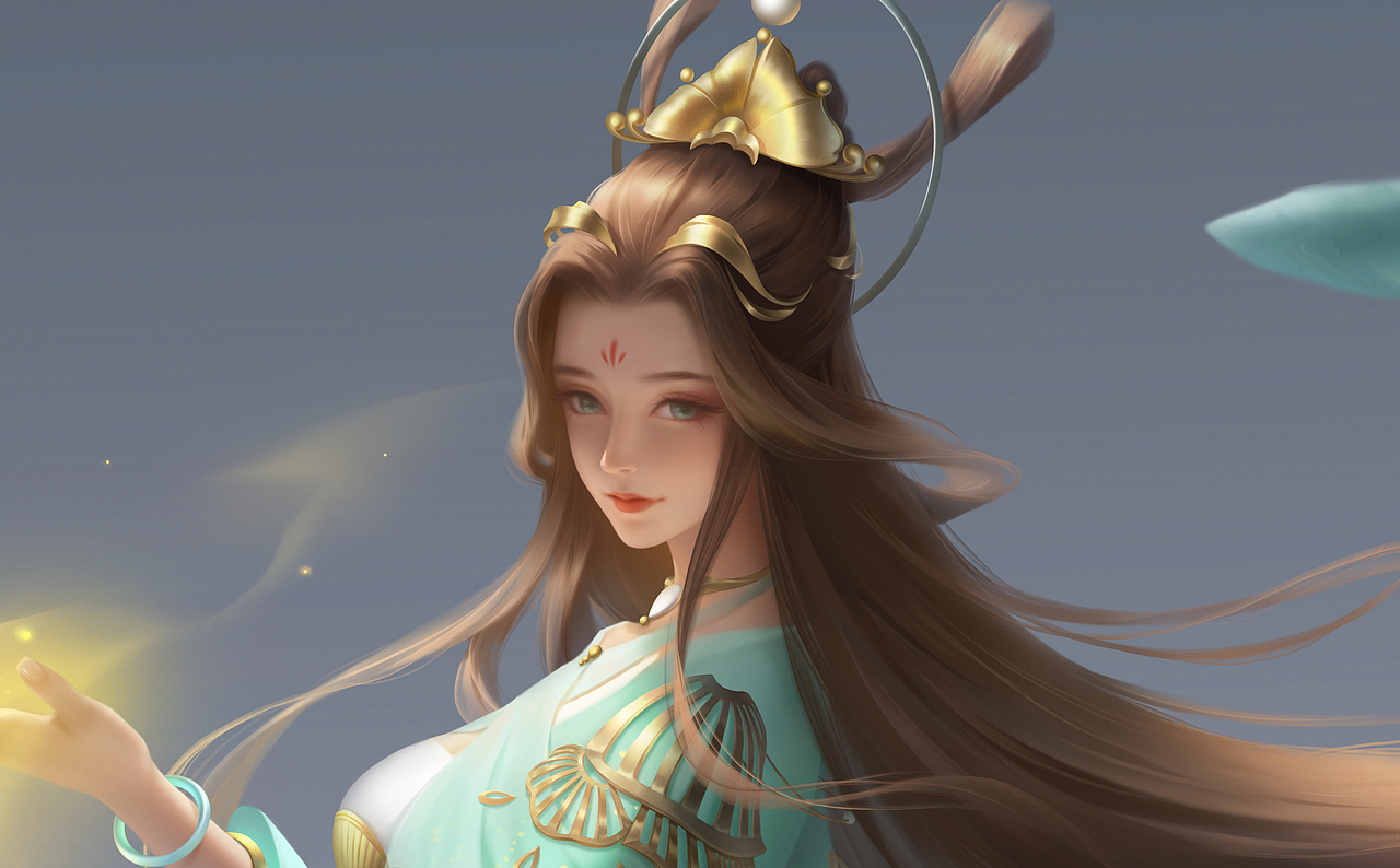 【忘川風(fēng)華錄】甄姬（圖ZMjYxODM1OTQ0） - 商業(yè)插畫 - 站酷設(shè)計師YUNZIan0_櫻子原創(chuàng)素材 - 站酷ZCOOL