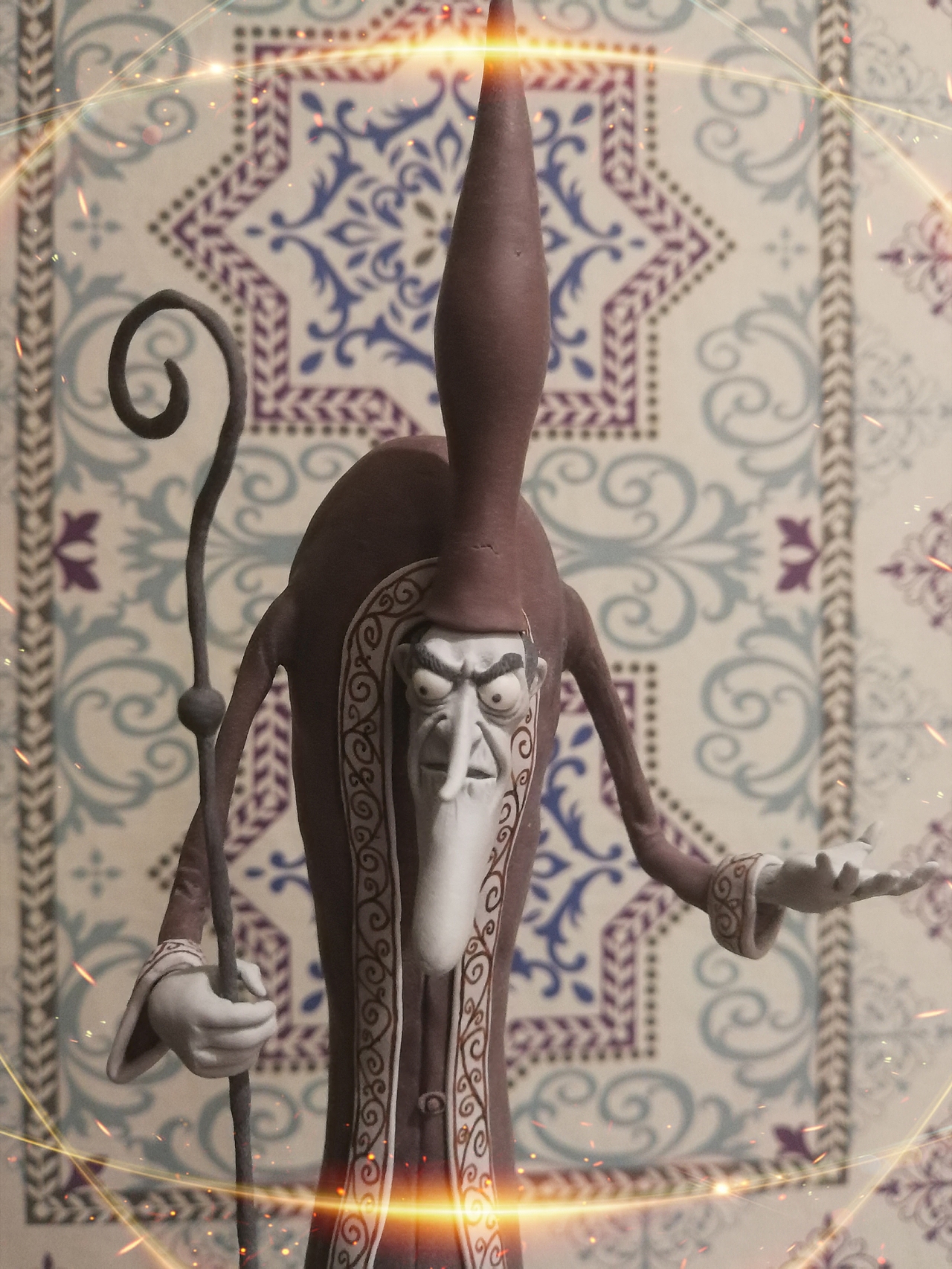 塑新斋潘纪坤手作粘土人偶僵尸新娘之神父