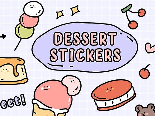 可可愛(ài)愛(ài)的甜品們??（個(gè)人主頁(yè)-ZNTU0MDU4Mjg=） - 創(chuàng)作習(xí)作 - 站酷設(shè)計(jì)師七木木木原創(chuàng)素材 - 站酷ZCOOL