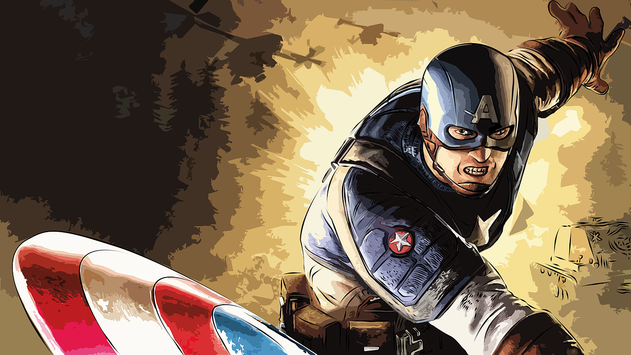 美队|插画|创作习作|乔baooo_原创作品-站酷zcool