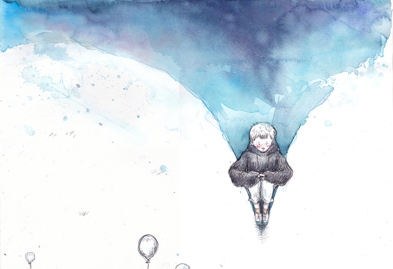 插图设计课作业-The Whales Don't Speak（图ZMTIwNDE1Mzg4） - 创作习作 - 站酷设计师齐凤梨SnailQ原创素材 - 站酷ZCOOL