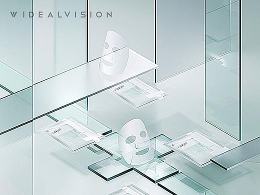 IDEALVISION ｜ 包装设计 ｜ 龍夕 ｜ 医用面膜 ｜ C4D