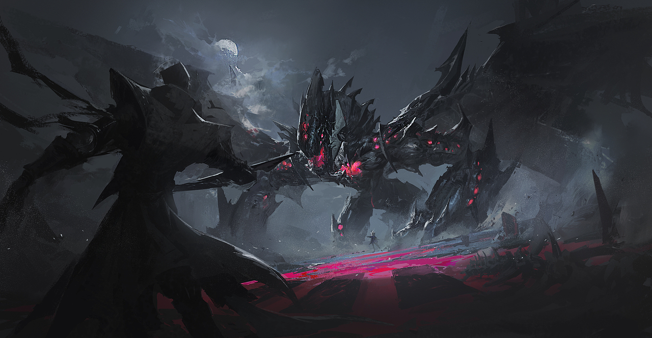 【leo同人】游戏王·破坏龙甘多拉（图ZMjQ2MTIwNjQ0） - 商业插画 - 站酷设计师不想当画家的Leo原创素材 - 站酷ZCOOL