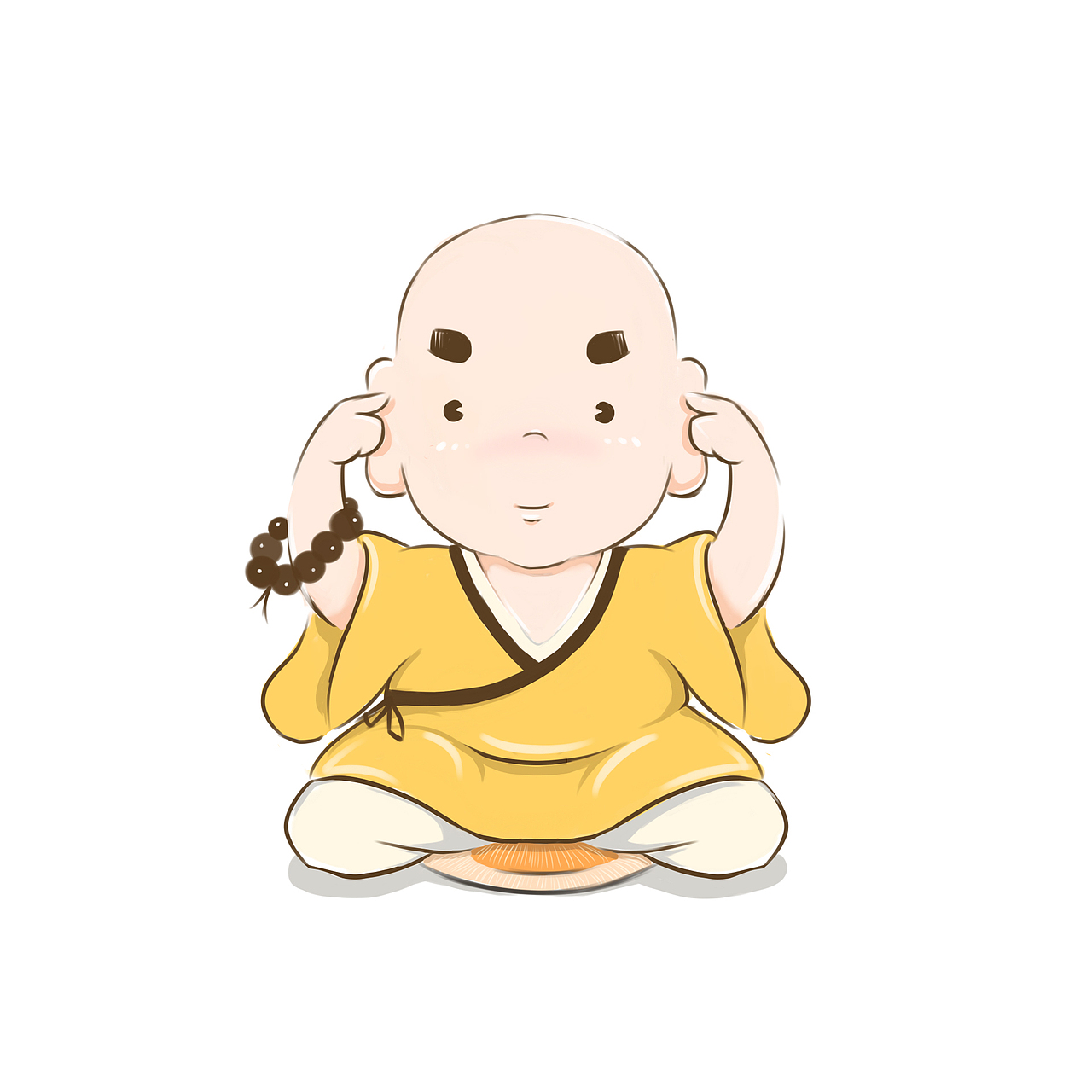 小和尚（图ZMTA3NDkzMTk2） - 商业插画 - 站酷设计师问闻望窃原创素材 - 站酷ZCOOL