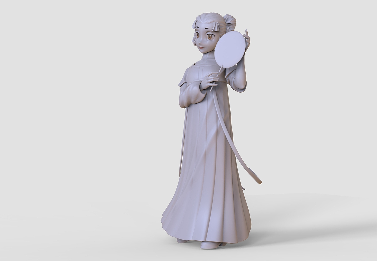 大理寺日志王七七娘手办原型展示