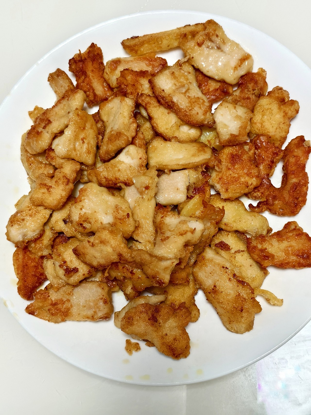 干锅土豆片鸡肉,我热饭同事闻到香味就馋坏了