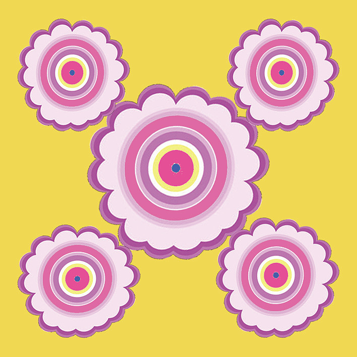 羌族传统纹样自己改编