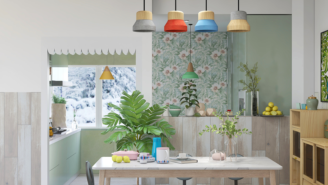 抹茶之家2|空间|家装设计|陆莎_原创作品-站酷zcool