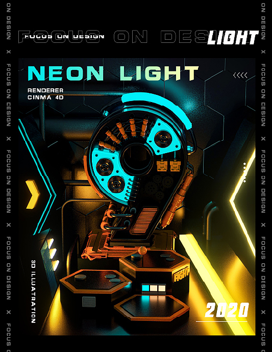 C4D X 插画 2020作品总结（图ZMjQwMDU3NjQw） - 其他三维 - 站酷设计师chenguoping原创素材 - 站酷ZCOOL
