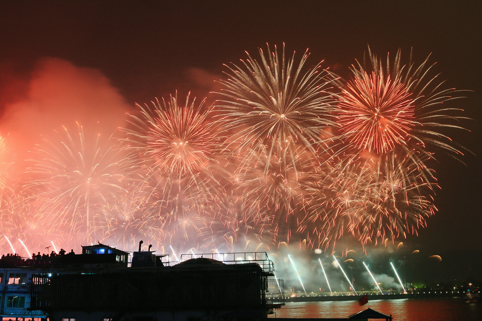 橘子洲头 夏日烟花祭