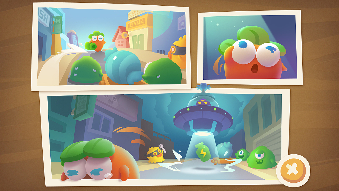 《保卫萝卜3》插画作品