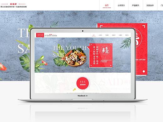 网页设计 系统设计 餐饮官网 中国风官网 科技网站