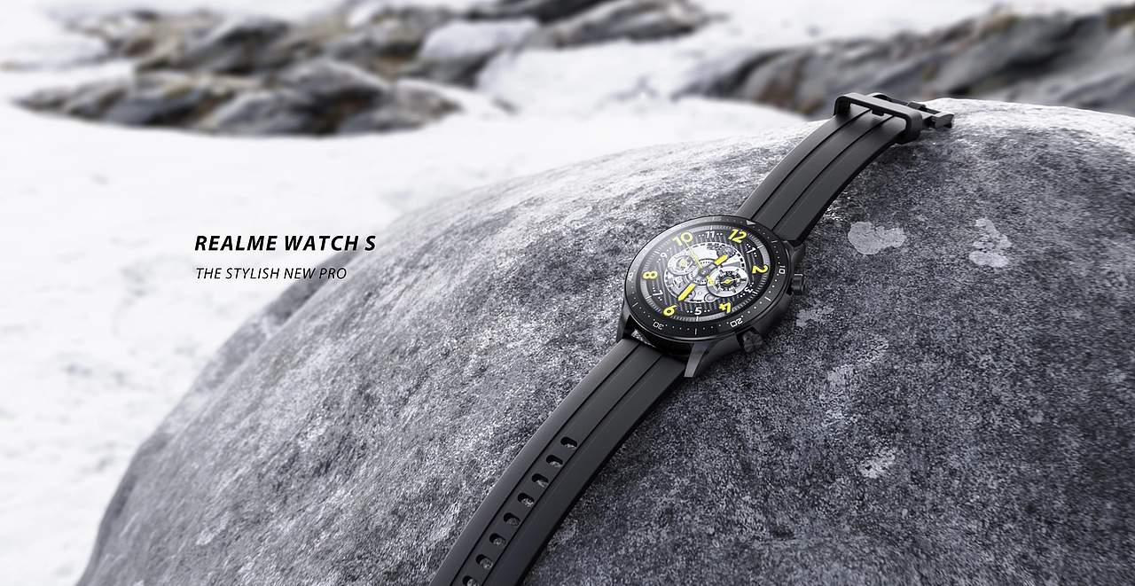 【产品渲染--Realme手表/电动牙刷】