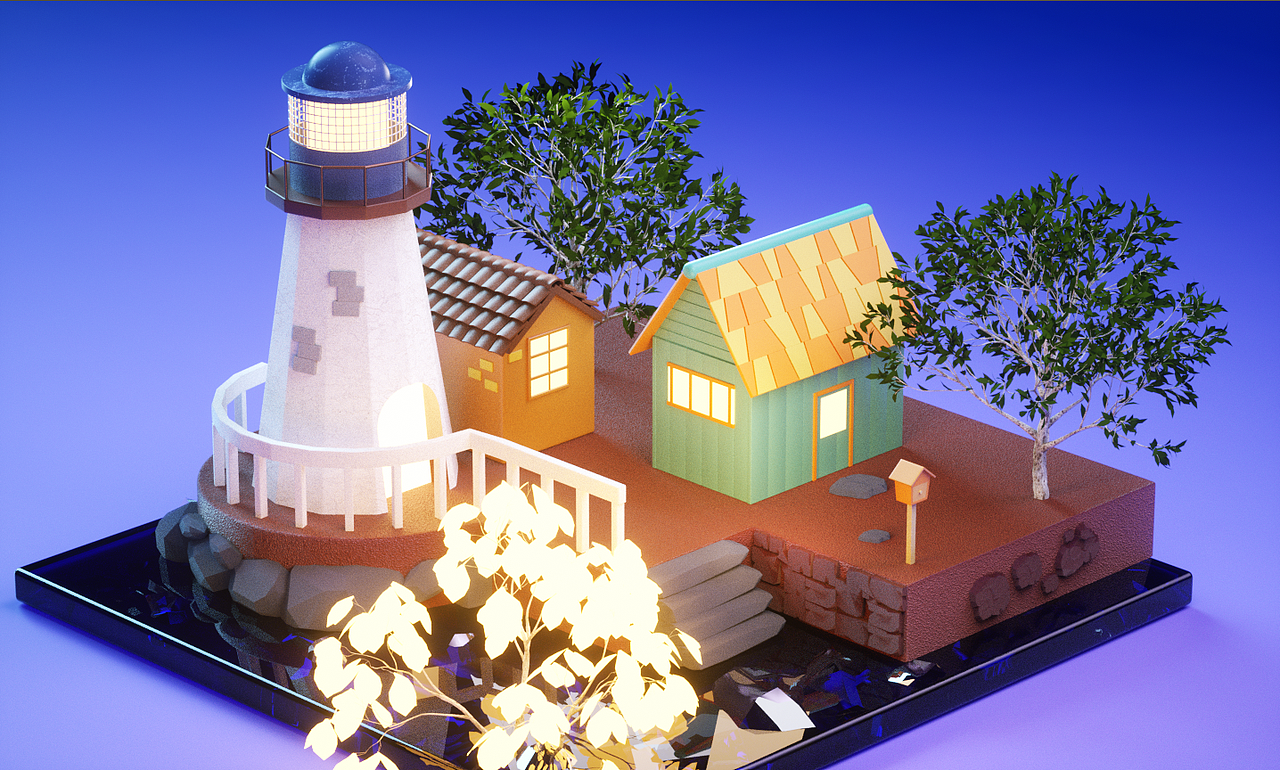 C4D练习（图ZMjM5MTgyMjQw） - 场景 - 站酷设计师123mtr原创素材 - 站酷ZCOOL